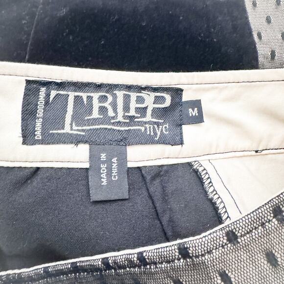 Tripps NYC Black Lace Vampire Goth Pencil Skirt Size M EUC - Picture 2 of 6